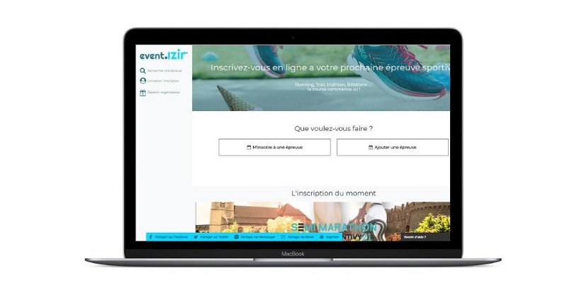 Event Izir - Création d'une plate-forme d'inscription pour les événements sportifs